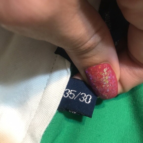 Polo golf Ralph Lauren green cotton twill with stretch pants size 35x30 - Picture 15 of 15